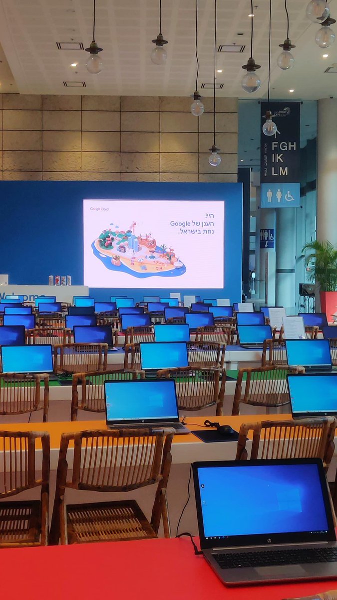 It was super cool to see these in person and in action!

#cloudforisrael #google
