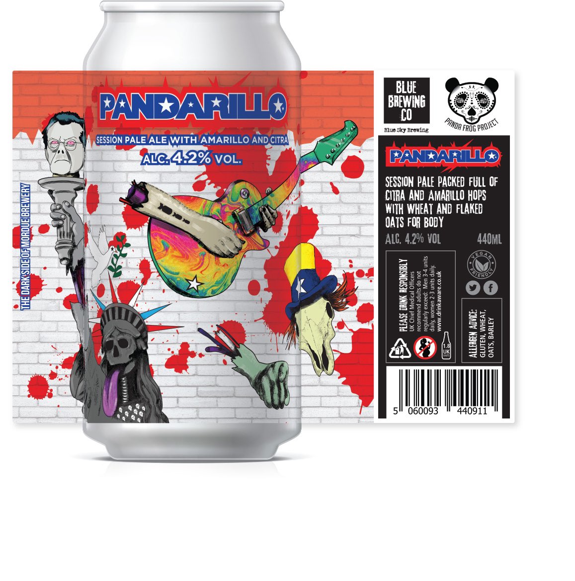 Can design looking good…. Is everyone ready for the return of PandaFrog😱🐼😱 #CraftBeer #craftbeerhour #Newcastle #beer #beerlover #vegan #can #tasty #nearlyready