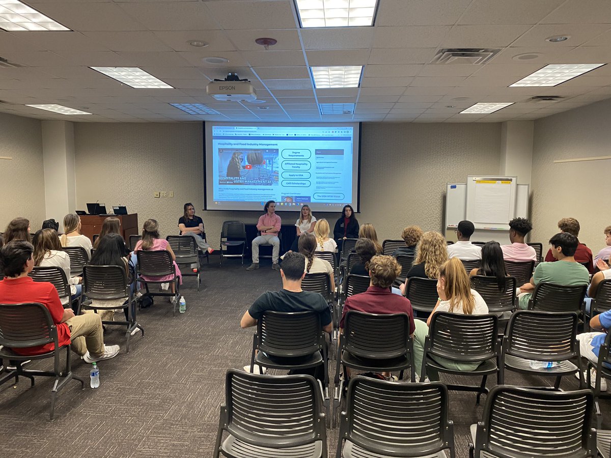 #DawgForADay.  Yesterday my students and I had the great opportunity to tour #uga and thier hospitality management school. It was fantastic!