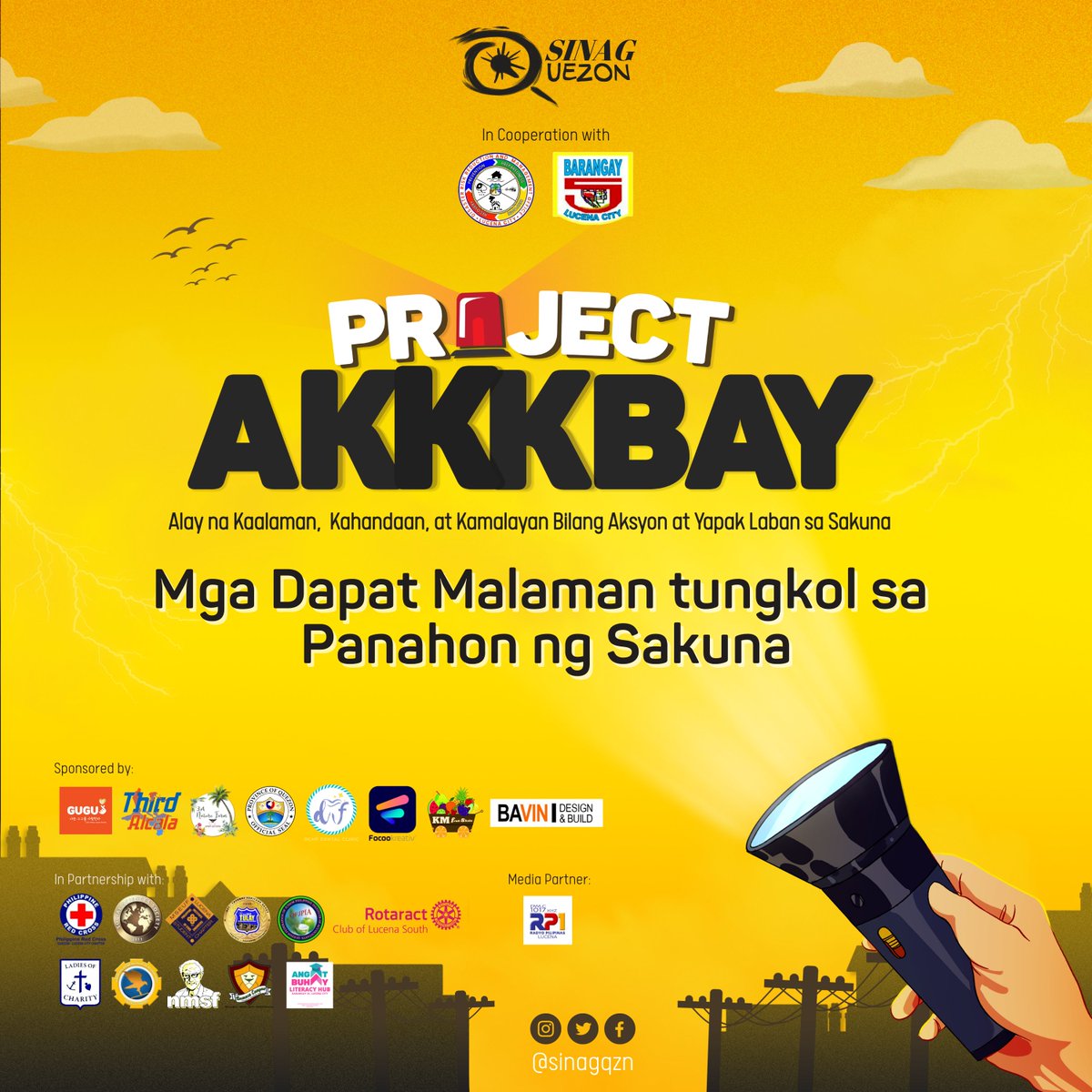 sinagqzn's tweet photo. Sa gitna ng pabago-bagong panahon, paano ba magiging ligtas ang pamayanan sa mga bagyo, baha, lindol, at iba pang mga hamon? https://t.co/jd0LDF16ZD