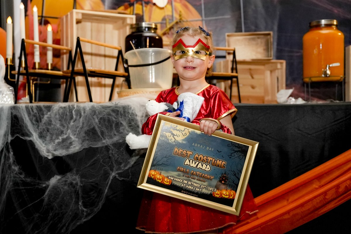 abrajbay's tweet photo. Meet some of our winners from last week's Abraj Bay Children Costume Party! 👻

#abrajbay #thepearl #pearl #qatar #doha #luxury #lifestyle #fitness #photography #sunset #life #sea #beach #city #modern #gym #spa #padel #pool #swimming #family #living #elegant https://t.co/lNVNwwZuWi