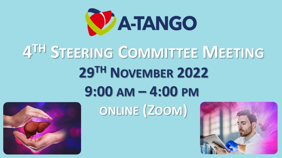 Save the date - The 4th Steering Committee (SC) Meeting takes place on Tuesday, 29 November 2022, online (via Zoom) from 9 am - 4 pm CET. Check your inbox for details. We are looking forward to seeing you all on-screen🙂! @RajivJalan1 @CorneliusEngel7 @daneeljunot #ACLF #GTAK