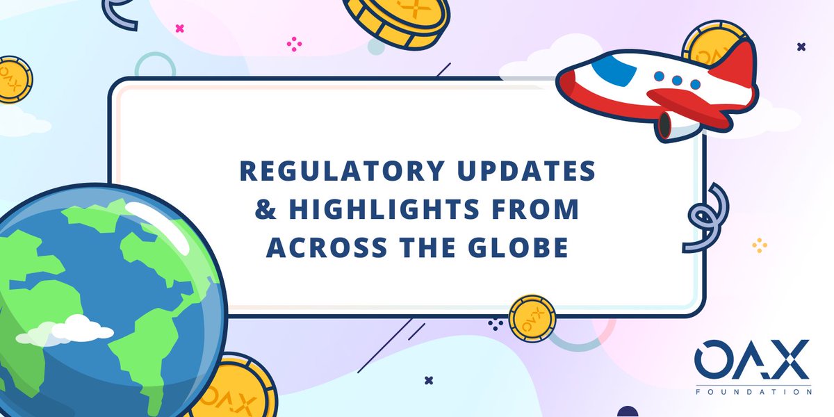 OAX_Foundation's tweet photo. There's certainly been a lot going on in the #digitalassets space recently! The crypto winter is a great time for projects to focus on building and for regulatory bodies to weigh in on their stance. 
Here's a look at #regulatory updates across the world ➡️ https://t.co/1uYPA4Ah64 https://t.co/Y6P9JaBhpr