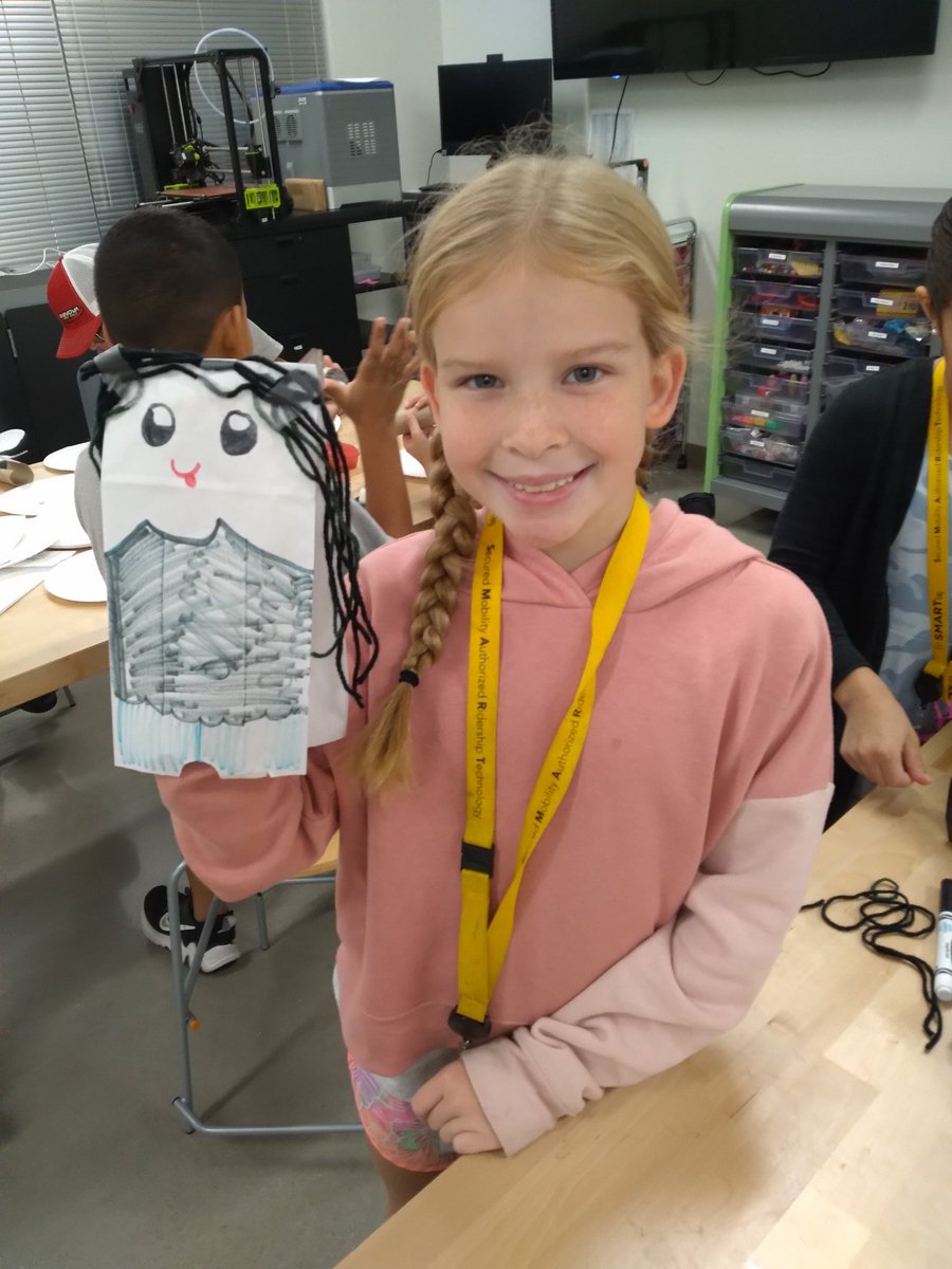 Bulldog_Library's tweet photo. It's puppet making week in our makerspace. https://t.co/bT6JdYCaTP