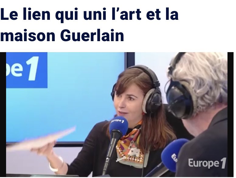 fredeleteurnier's tweet photo. Ce matin dans Culture Média sur @Europe1 avec Philippe Vandel et la chanteuse @Suzanemusique nous avons parlé des « militantes » une exposition à voir chez @Guerlain Dépêchez-vous c’est jusqu’au 19 Novembre ! https://t.co/CvscbFpT8J