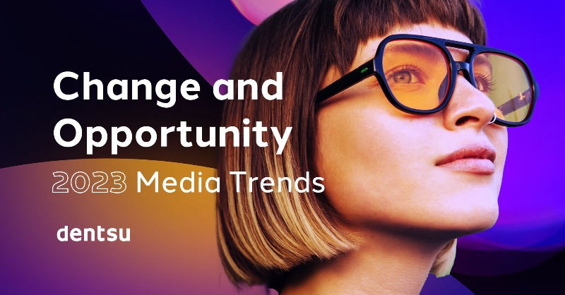 dentsu_global's tweet photo. NEW THOUGHT LEADERSHIP | For the second year running, we have collectively gathered the insights and predictions of our global media agencies into the ultimate 2023 Media Trends guide for marketers worldwide. Download your copy today! https://t.co/wzoVdky02P

#media #trends2023