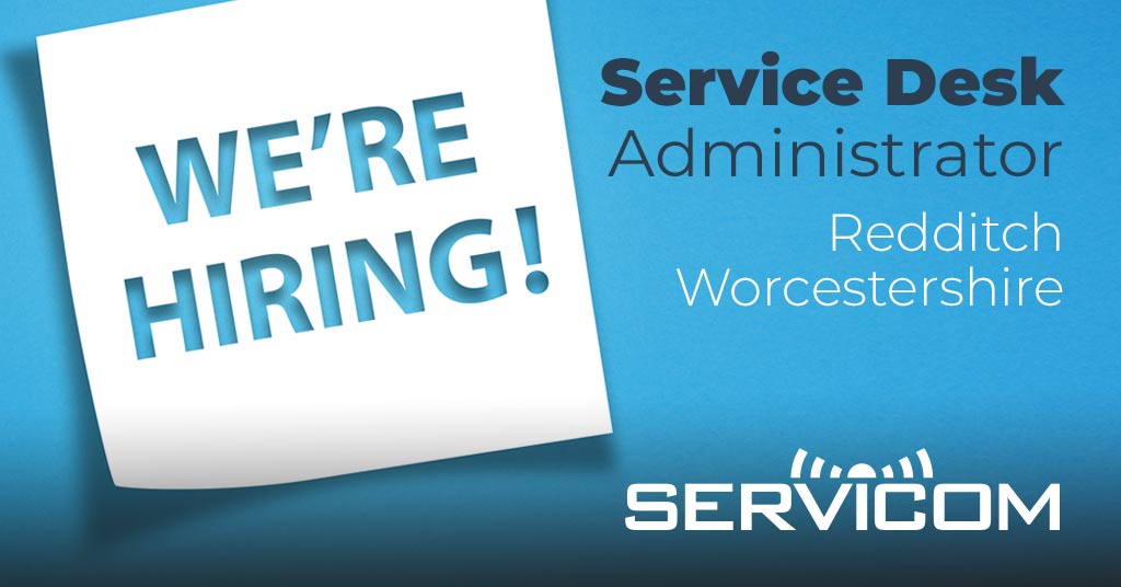 Are you a highly organised service desk administrator with the skills to prioritise to a high level? Fab, it sounds like you could be just the person we’re looking for to join our logistics team. Head over to our vacancy page to find out more - servicom.blog/Service-Desk-A… #jobsearch