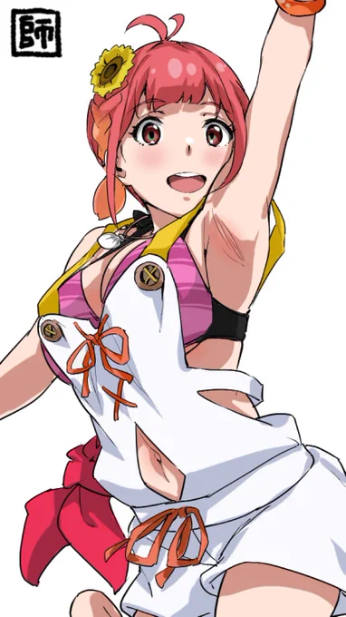 #いい腋の日どうも腋好き大魔神です 