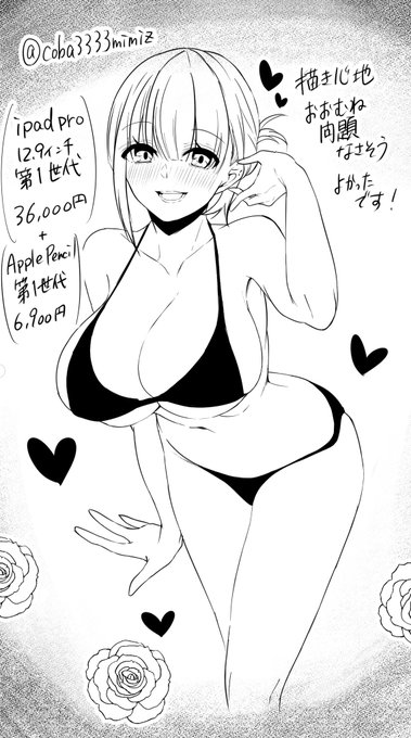 iPadを中古で買いました!描き心地概ね良いです! 