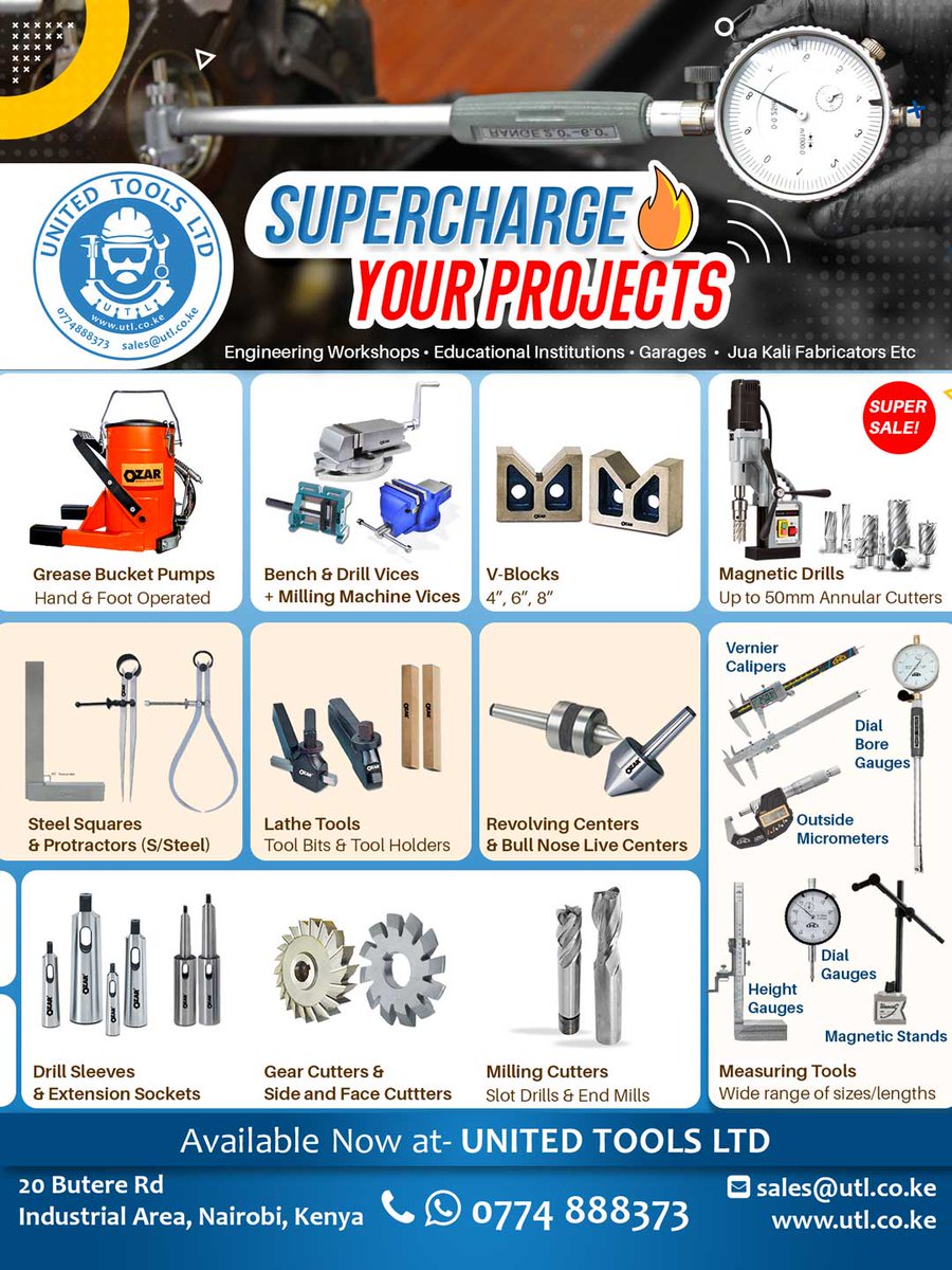 United Tools Ltd (Kenya) (@unitedtoolsltd) / Posts / X