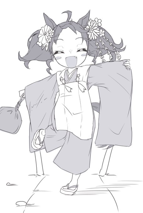 100日後に色を取り戻すちびマベ 
