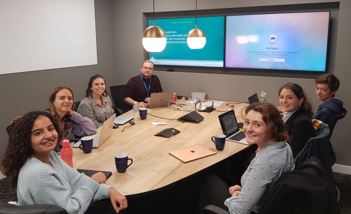 RidgewayInfo's tweet photo. Excited to have welcomed (most) of our #nuclear #nonpro Assistant Researchers in person this week!
Thank you to @osintbob for leading the first research skills session and sharing best practices using #OSINT! 💻 https://t.co/aqm8HBitjk