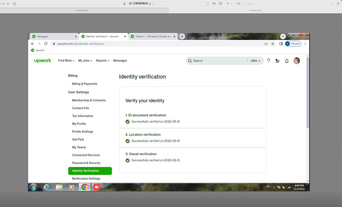 Timon03050808's tweet photo. @Upwork This is scammer not developer https://t.co/c3MffLyaOw