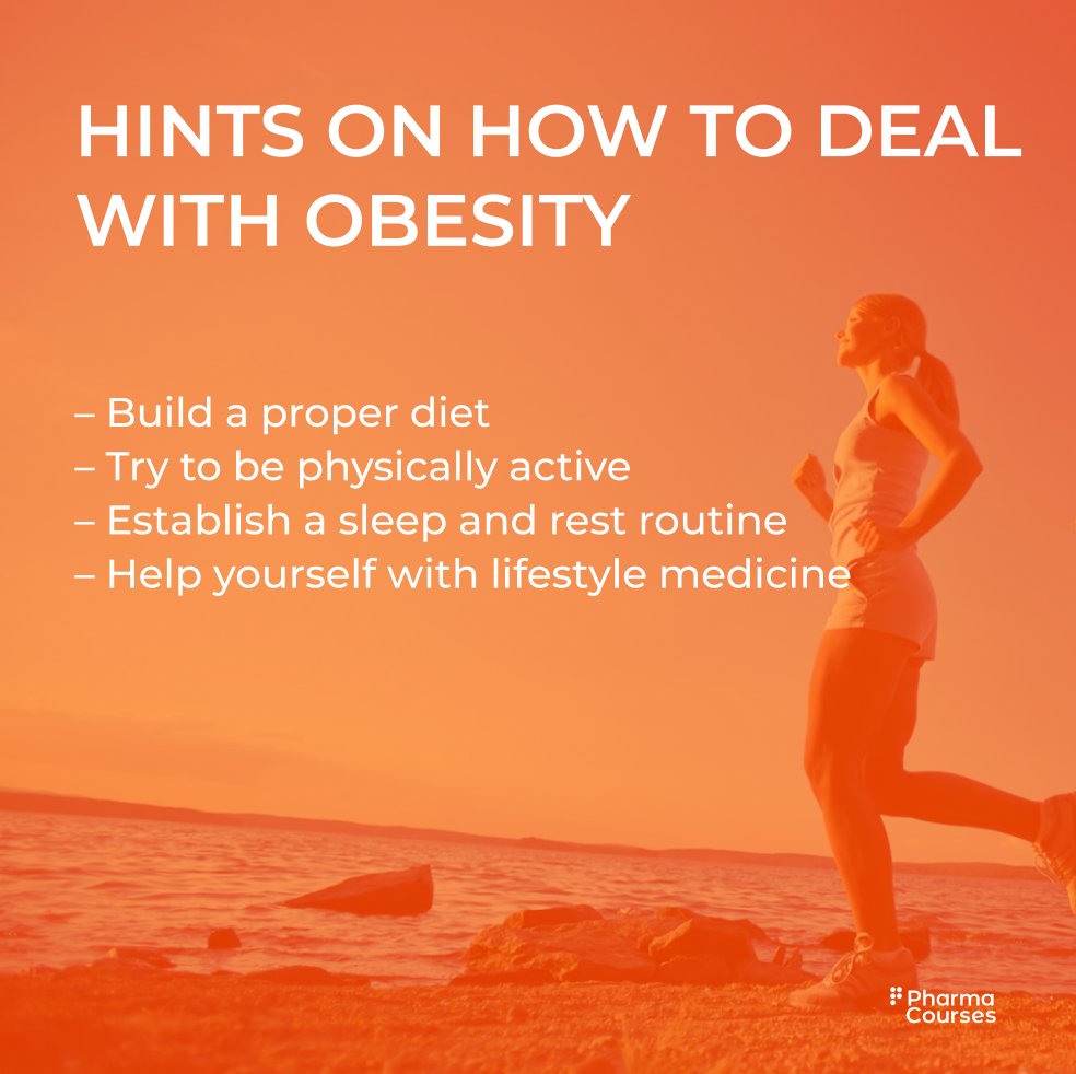PharmaCourses's tweet photo. ✅ Tackle obesity
⠀
We have done what we promised! Here are some hints on how to tackle obesity. Do you know any other ways?
⠀
#pharmacourses #pharmacists #physicians #lifestylemedicine #obesity https://t.co/4Tel0LwU6U