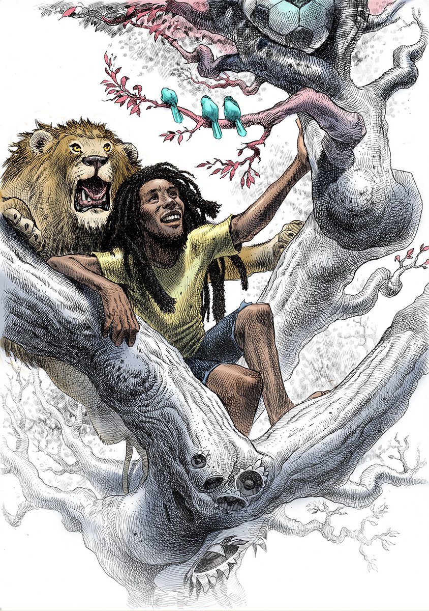 DanLish1's tweet photo. #wednesdaywisdom
Bring some Bob into your time today…. X
#bobmarley #bobmarleyandthewailers #danlish #inkpen #reggae #reggaemusic #jamaica #jahrastafari #create #give #compassion #creativity #teachlearn #teachlearnmovecreate #lawofone #illustration https://t.co/5uc4XKhkMz