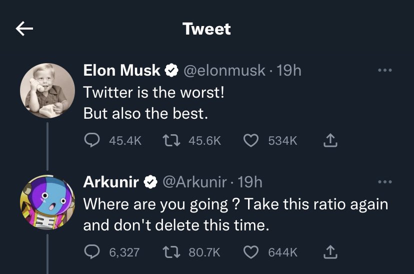 george tweet media
