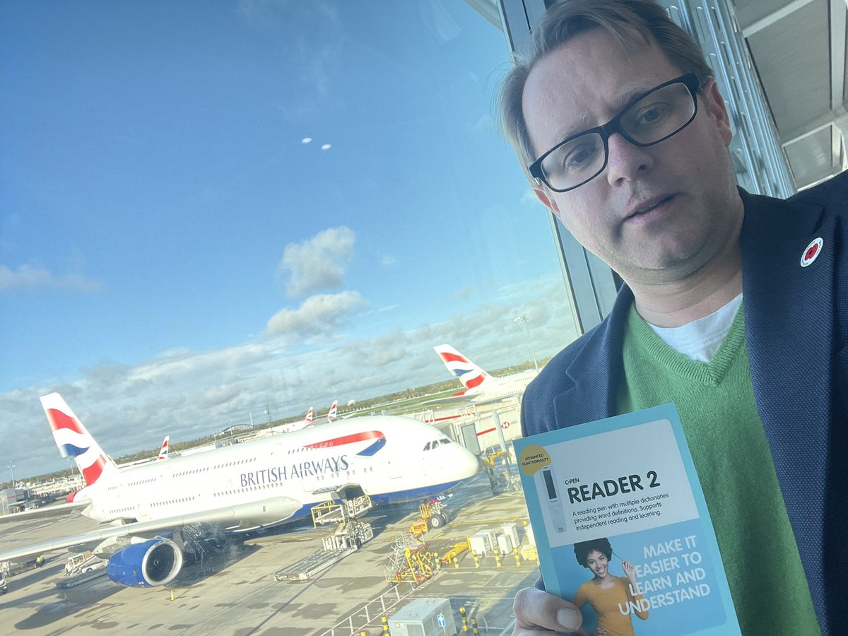 Jackthetweet's tweet photo. Heading to Texas for the worlds leading #dyslexia conference! Looking forward to showing off our brand new pen scanner that supports independent reading #CPenReader2 #DyslexiaCon22 @DyslexiaIDA @DallasIDA https://t.co/mFSsIkq5PP