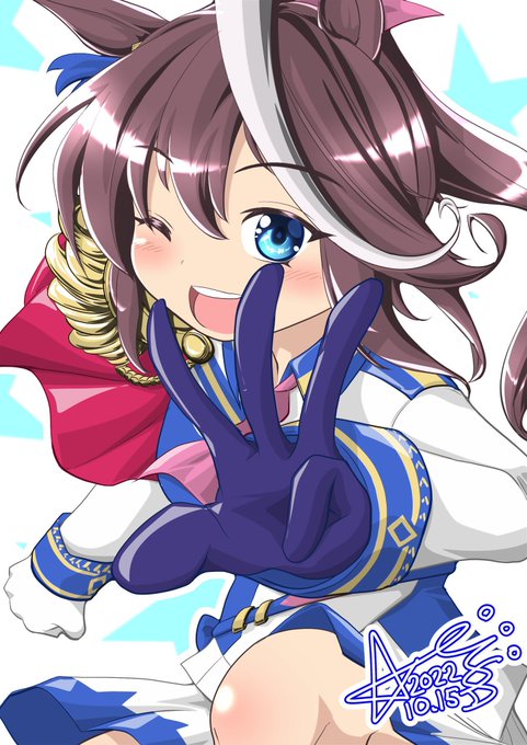 #ツイッターTL復活祭#ウマ娘#トウカイテイオー何かTwitterの仕様が戻ったみたいで。せっかくなのでフォロワーの皆さんわたしが描いたお気に入りのテイオーを見てくれ。 