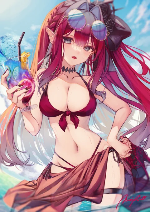 今回のイベントがんばりますのでかわいい娘のバーヴァン・シーをよろしくお願いいたします… #fgo 