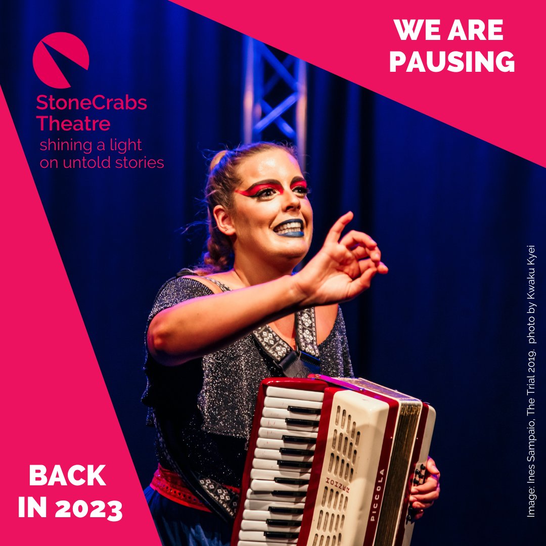 We are taking a break. It's time to stop, take stock, re-think, re-evaluate and re-calibrate.  

Read all about it here:

ow.ly/OlHh50LxJzu

#StoneCrabs20Years #StoneCrabsTheatre #StoneCrabs2022 #Theatre #Theatre #IOW