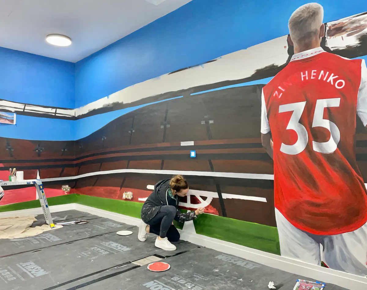 afcstuff on Twitter "Oleksandr Zinchenko’s new home gym after