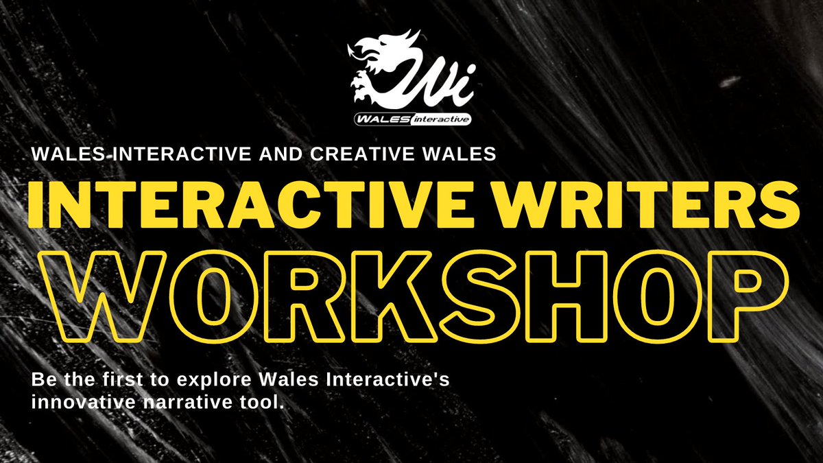 WalesInter's tweet photo. Quick reminder, deadline for applications to our interactive workshop is on the 15th November! Master the world of interactive storytelling with our amazing team. https://t.co/wfkHiLdIdh https://t.co/Om7qm7brYV