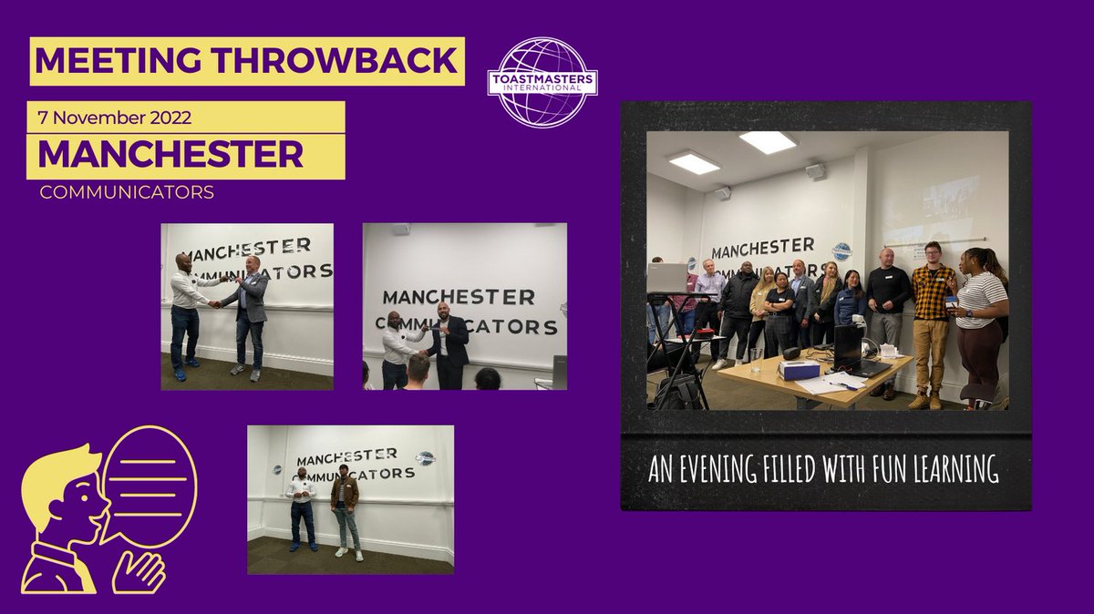 Manchester Communicators tweet media