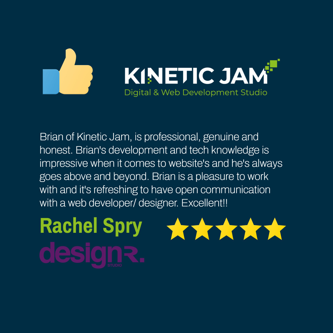 😍 Happy Wednesday everyone! 😍
We wanted to share some amazing client feedback from Designr Studio!

If you're looking for more leads, sales or advice on your next steps to grow your business online 📲 Book a call here: sbee.link/bk9rctwe4f

#Business #Marketing #Plymouth