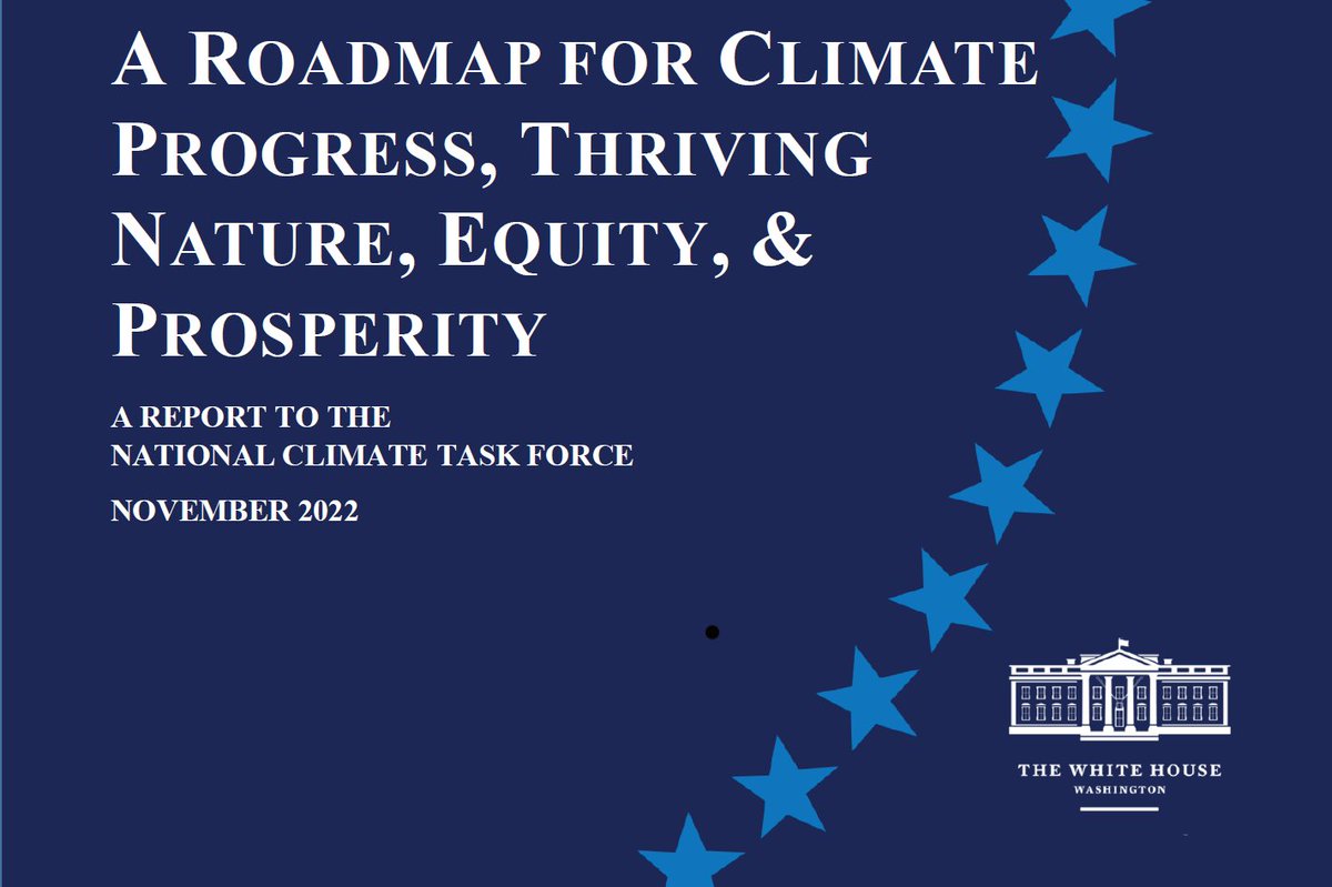 Announced at #COP27, the US Government <a href="/POTUS/">President Donald J. Trump</a> has released a #NatureBasedSolutions Roadmap; an outline of strategic recommendations for utilising NbS to address #climatechange, nature loss, and inequity in America. 

Read more: naturebasedsolutionsinitiative.org/news/us-govern…

🧵⬇️