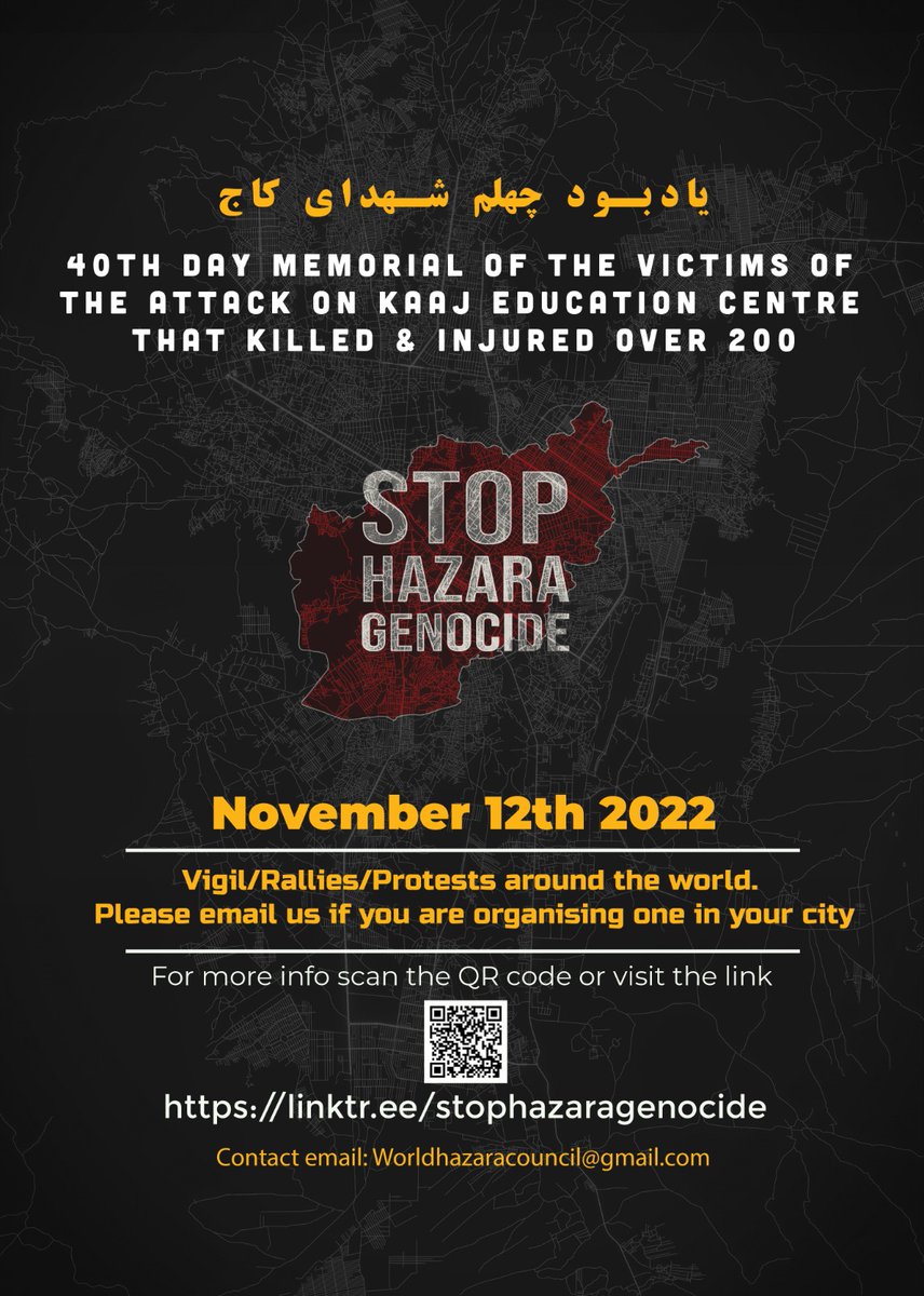 40th of Kaaj linktr.ee/stophazarageno… #StopHazaraGenocide