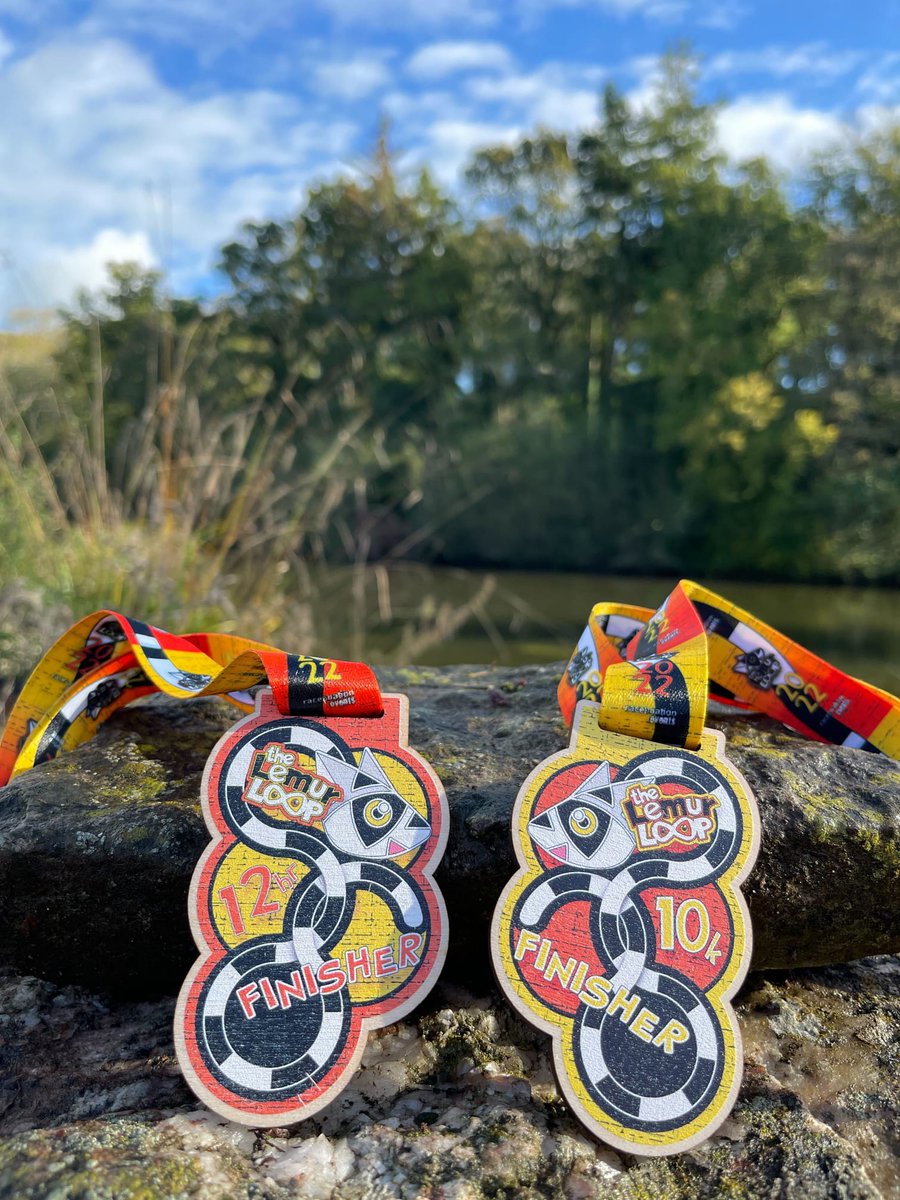 RaceNationEvent's tweet photo. Medals for Lemur Loop are here!🤩
Really captured the fun & wackiness of the #LemurLoop!🥰Thanks @Stable_Design & @medalstudio for our fab #ecofriendly wooden medal
Looking forward to handing these out on Sat! 🥰
See you all there! Not entered yet? 👉 https://t.co/Bwm01bJUfq https://t.co/Vf2jK8EbMC