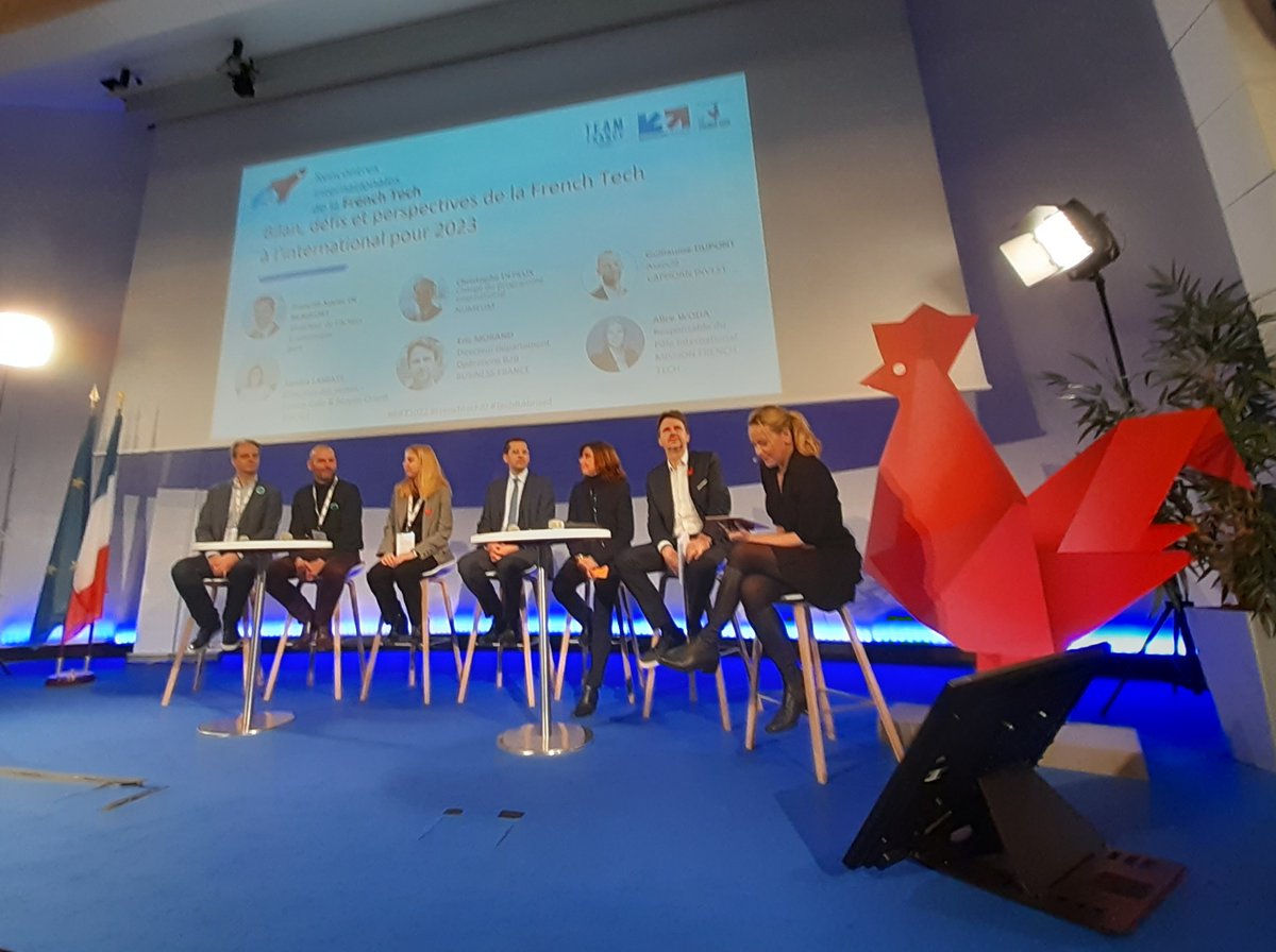 INPIFrance's tweet image. Les #RIFT2022 ont débuté par le discours d&apos;ouverture de Didier Boulogne, Directeur Général Délégué #Export de @businessfrance et par la conférence &quot;Bilan, défis et perspectives de la ⁦@LaFrenchTech à l&apos;international pour 2023&quot;

#FrenchTechRI #TechItAbroad ⁦