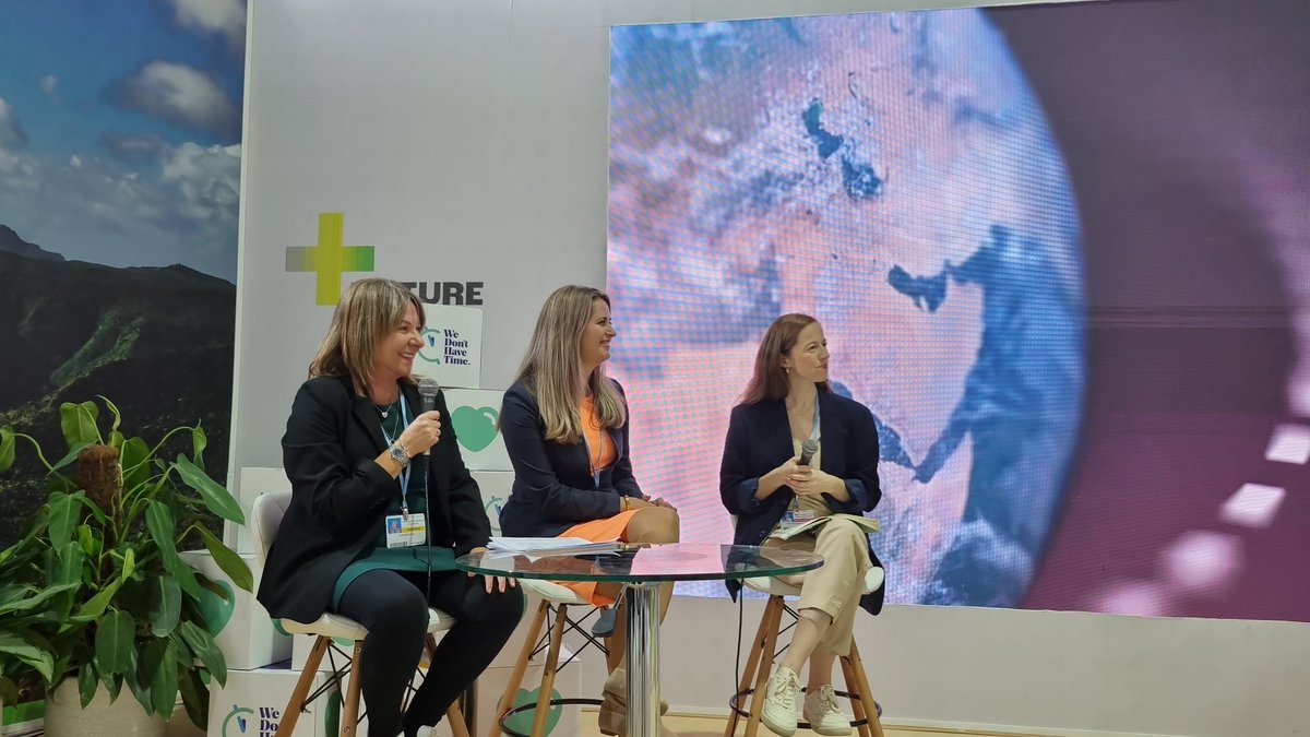 The most professional all women panel talking about digitalization and mobile industry climate action in the #wedonthavetime broadcast at #COP27