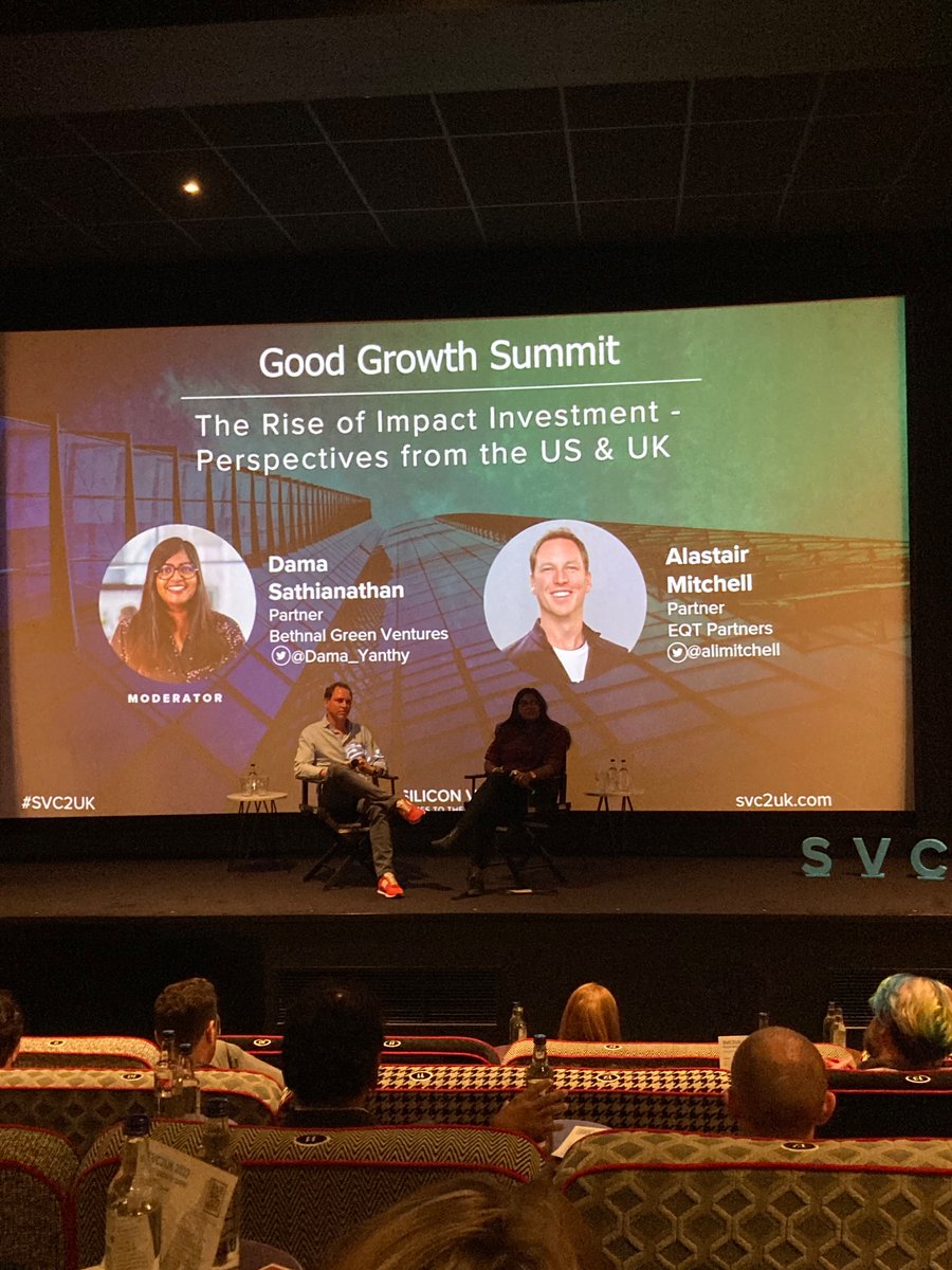 Co-Laboratories (@colaboratories) on Twitter photo Amazing fireside with <a href="/alimitchell/">Ali Mitchell</a> led by <a href="/Dama_Yanthy/">Dama Sathianathan</a>
Great to hear about funds that stand by their mission and refuse to compromise when investing
#SVc2UK #impactinvesting Amazing fireside with <a href="/alimitchell/">Ali Mitchell</a> led by <a href="/Dama_Yanthy/">Dama Sathianathan</a>
Great to hear about funds that stand by their mission and refuse to compromise when investing
#SVc2UK #impactinvesting