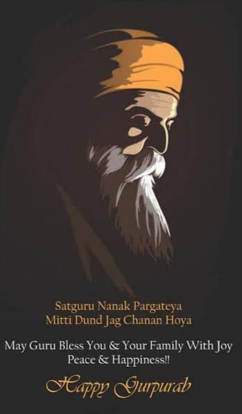 haswacharity's tweet photo. Happy Gurupurab!
May Guru Nanak's holy teachings enlighten your heart and mind with knowledge and sanctity. https://t.co/0wttZW9bK9