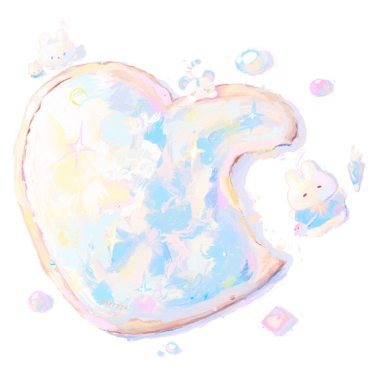 「Heart Cookies ‧₊˚ 」|Gummy👒のイラスト