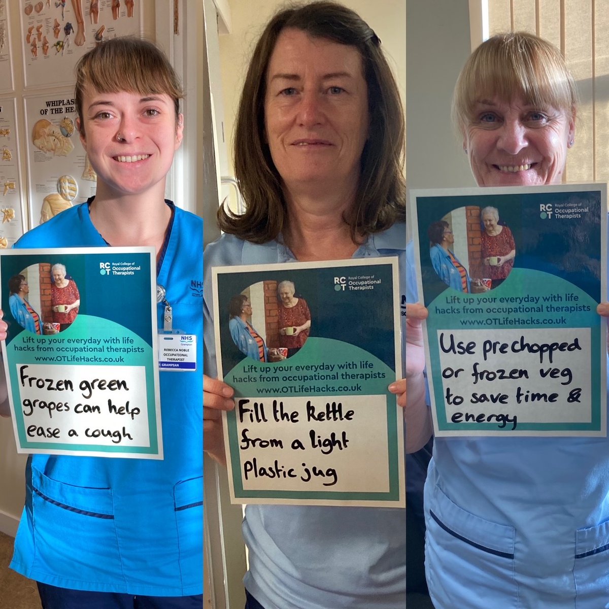 Always like to get the team involved for #OTweek2022 
#OThacks #OTHacksHome #LiftUpYourEveryDay 
<a href="/NHSGrampian/">NHS Grampian</a> <a href="/HSCAberdeen/">Aberdeen City HSCP</a> <a href="/theRCOT/">Royal College of Occupational Therapists</a>