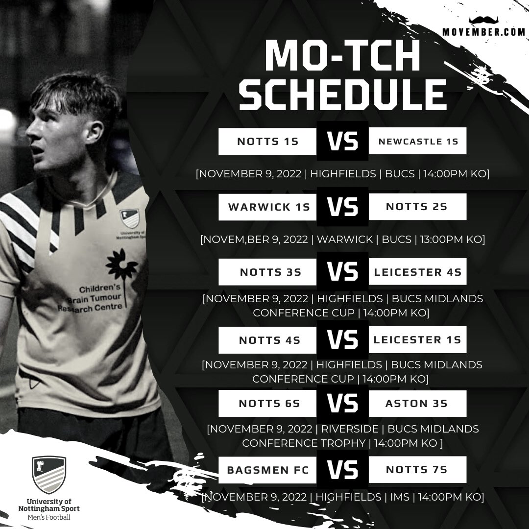 UoNFC's tweet photo. Today Mo-tech schedule features 6 of our 7 teams this week😆
If you have any free to spare, please come and support the boys and give them a good atmosphere ,good luck chaps💚💛
#YAMN #weareuon https://t.co/xfshj29u4M