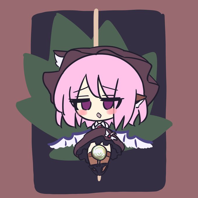 みすちーの串刺し、羽付き 