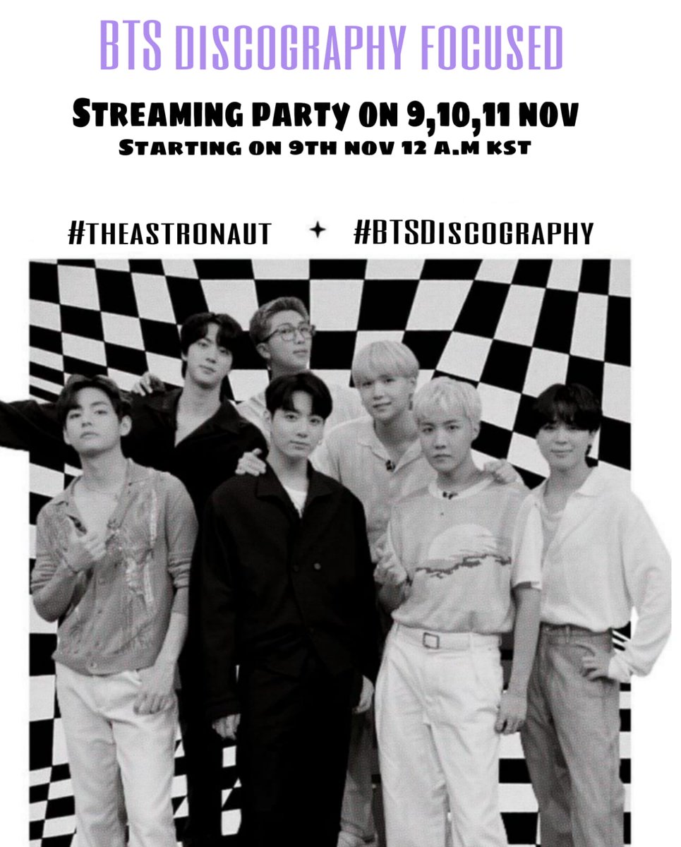 Join us in the renaissance party 💜

#TheAstronaut
#BTSDiscography

RT to spread