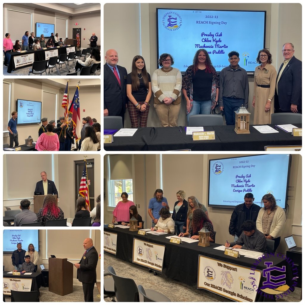 LumpkinSchools's tweet image. Congratulations to our newly inducted REACH Scholars from the Class of 2027: Presley Ash, Chloe Hyde, Mackenzie Martin, and Enrique Padilla! We are proud of each of these students, and we look forward to seeing their accomplishments in high school and beyond.

#TR1BE