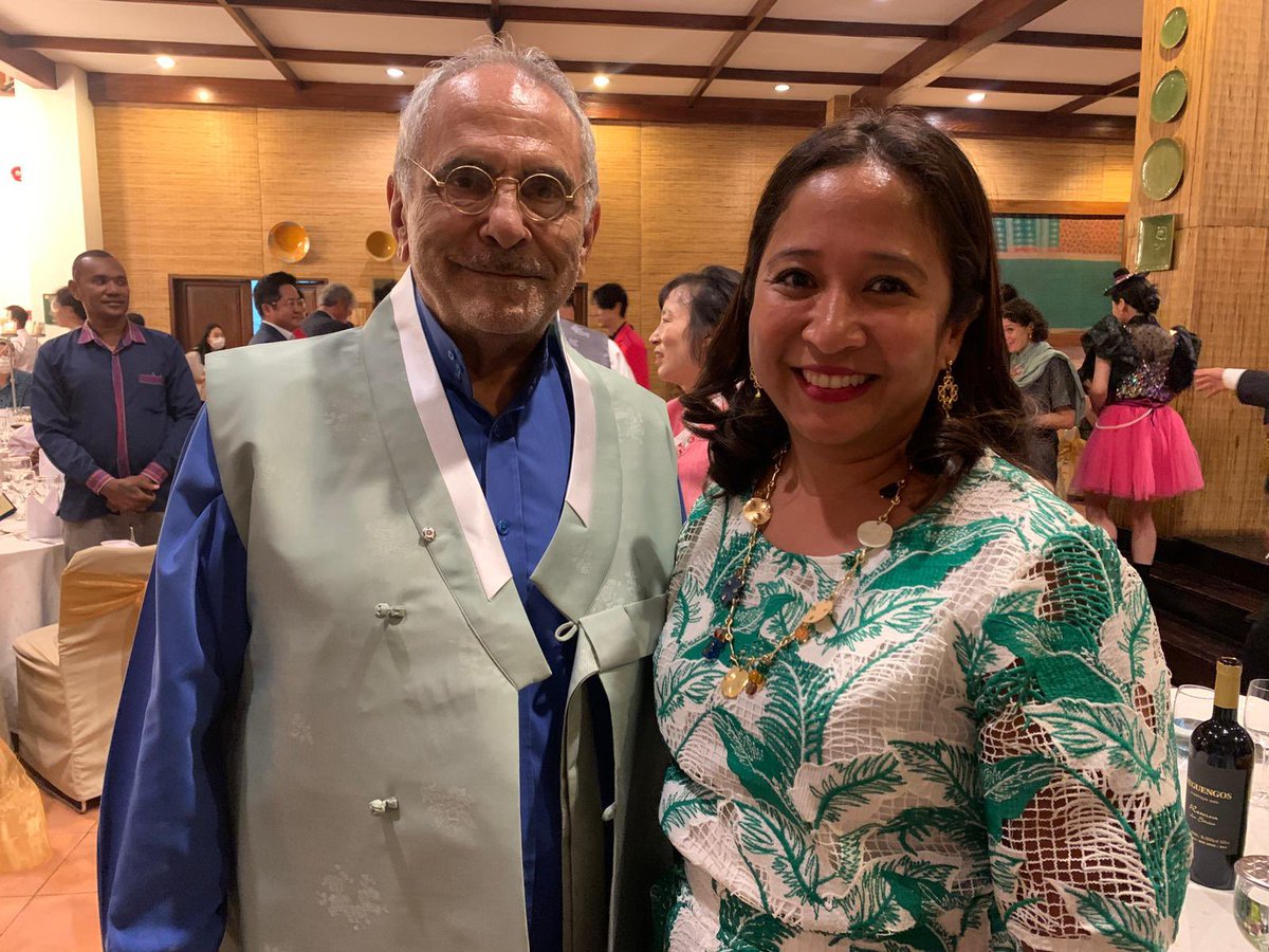Honored to have met the President of Timor Leste and Nobel Peace Prize Winner Dr Jose Ramos Horta