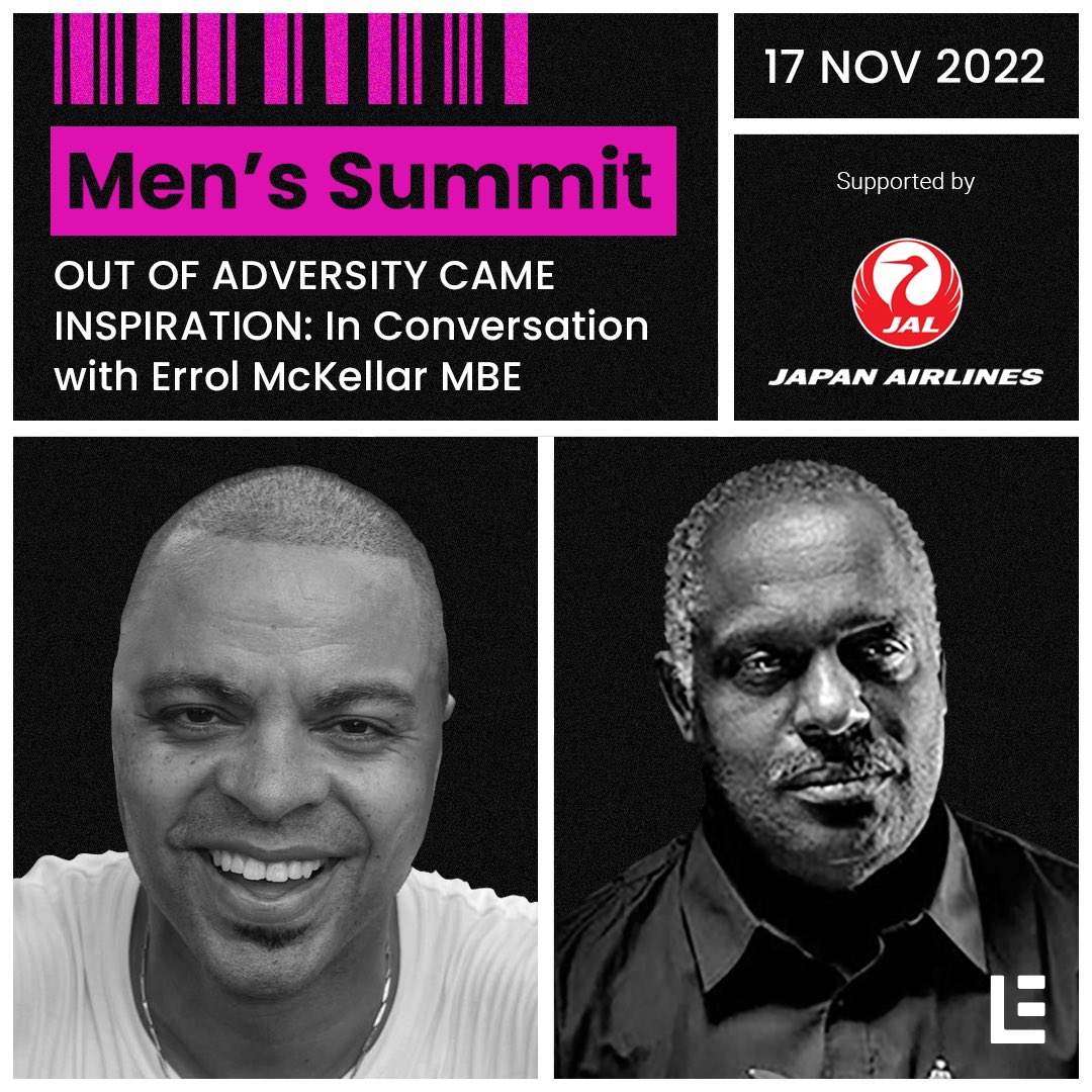 robye46's tweet image. I will be in conversation with the inspirational Errol McKellar MBE, Founder of the Errol McKellar Foundation on Thurs 17 November at the @EqualityLeaders virtual Mens Summit. BOOK YOUR SEAT HERE… 👇🏾equalityleaders.com/mens-summit #MensSummit #ListenToTheChange #NuffLove