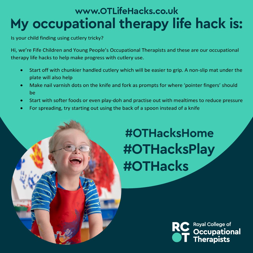 Cutlery advice for parents