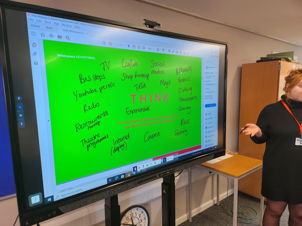 Lisa Goldie (@lisagoldie) on Twitter photo It was my absolute privilege to be back in at <a href="/CarrongrangeSch/">Carrongrange High School</a> to chat to <a href="/MissP_CGS/">Shelley P (she/her) 👩🏫 🏴 🌱</a>’s class about the wonderful world of advertising, using my lesson from <a href="/be_daydream/">Daydream Believers</a>. Wonderful kids with great ideas and bags of potential! Can’t wait to see the finished ads 🙌🌍💭 It was my absolute privilege to be back in at <a href="/CarrongrangeSch/">Carrongrange High School</a> to chat to <a href="/MissP_CGS/">Shelley P (she/her) 👩🏫 🏴 🌱</a>’s class about the wonderful world of advertising, using my lesson from <a href="/be_daydream/">Daydream Believers</a>. Wonderful kids with great ideas and bags of potential! Can’t wait to see the finished ads 🙌🌍💭