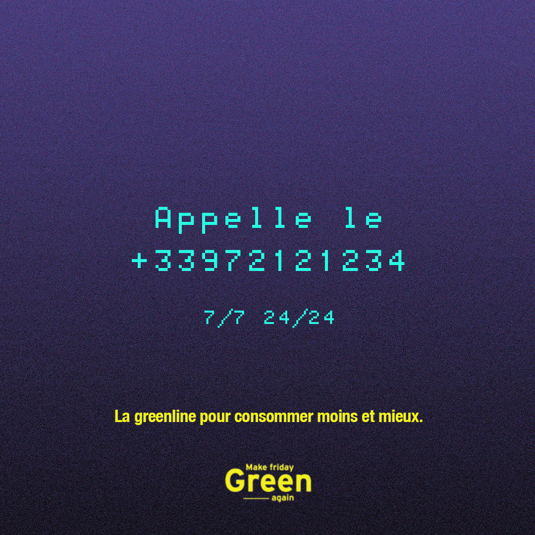 #makefridaygreenagain 🌱
Depuis 4 ans LePantalon participe au @makefridaygreenagain, qui partage des alternatives au #BlackFriday. Cette année le collectif a sa propore greenline, l'objectif : #sensibiliser sur l’impact du Black friday et de la #surconsommation.