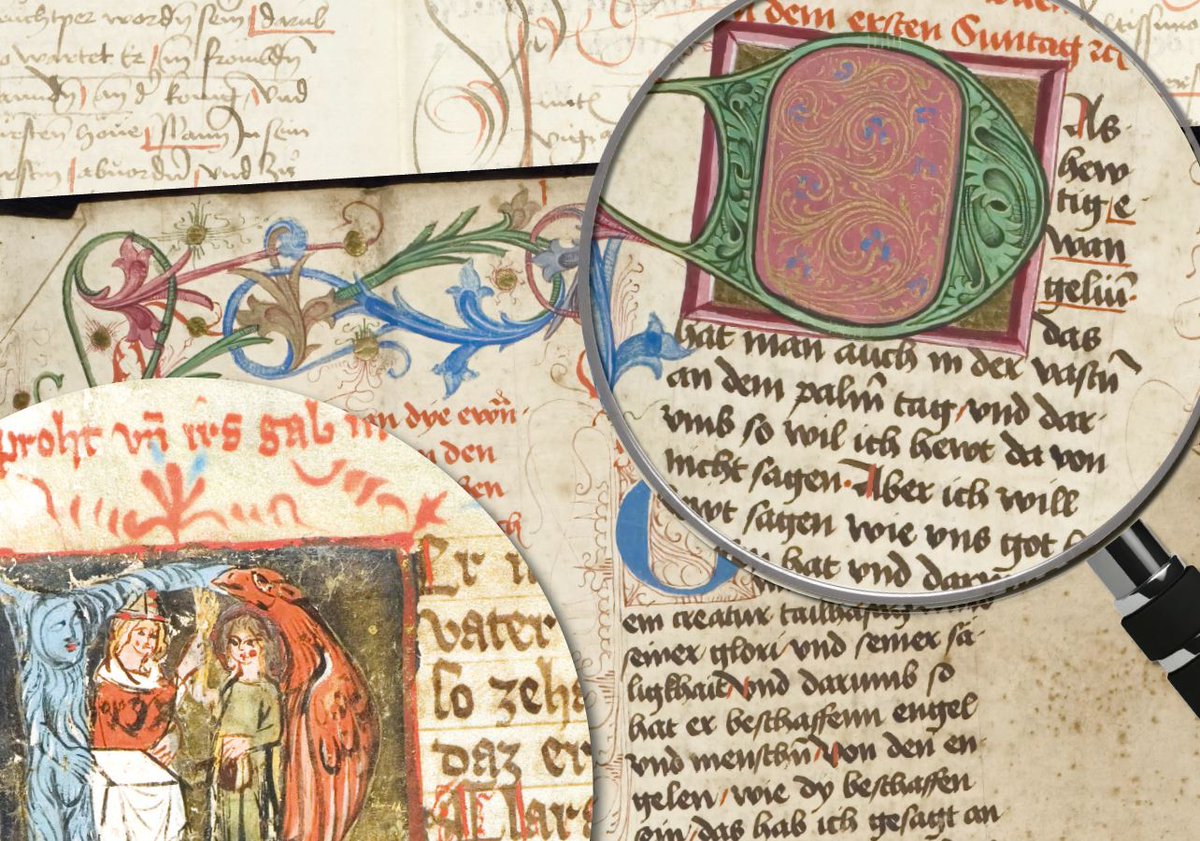 SLUBdresden's tweet image. Dresdner Handschriftenschätze entdecken! Im #Forschung|sprojekt mit dem #Handschriftenzentrum @ubleipzig wurden unsere deutschspr. mittelalterlichen #Handschriften neu katalogisiert, erschlossen &amp;amp; digitalisiert. Erkenntnisse morgen Abend in der SLUB ➡️slub-dresden.de/besuchen/veran… /ag