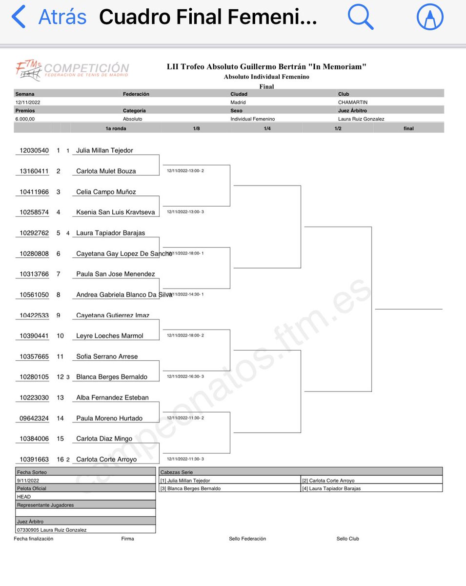 Este sábado comienza nuestro Trofeo Absoluto Guillermo Bertrán 'In Memoriam' de las IBP Tenis Series con grandes jugadores y jugadoras que buscarán clasificarse para el Máster #ibptenis <a href="/IBPTenis/">IBP Tenis</a> #master <a href="/legadomaria/">Legado Maria Villota</a> #tenis #nara <a href="/IUniuso/">IBP Uniuso</a>