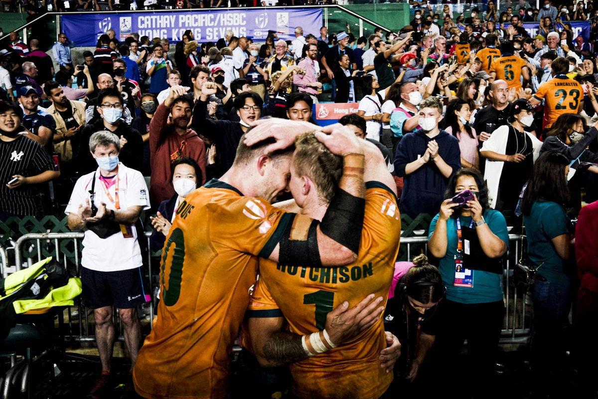 Yep, we did it 🏆 #HK7s | #HSBC7s