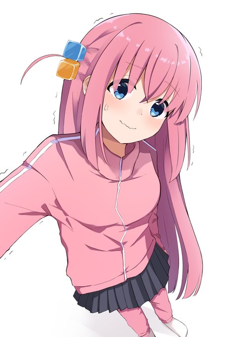 今時のJKっぽく自撮りに挑戦してみる後藤ひとりちゃん#ぼっち・ざ・ろっく 